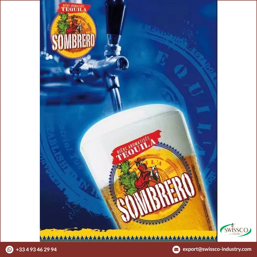 Best Deal on Top Quality 5.9% Alcohol Content Sombrero Tequila Mix Beer 33CL Long Neck Bottle in Pack of 3 Units