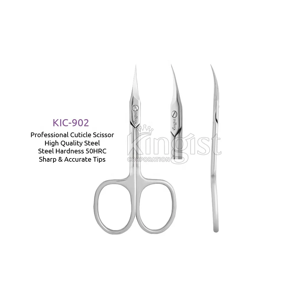 Русские ножницы для кутикулы с индивидуальным логотипом фирменная торговая марка очень тонкие и острые изогнутые маникюра индивидуальной упаковкой