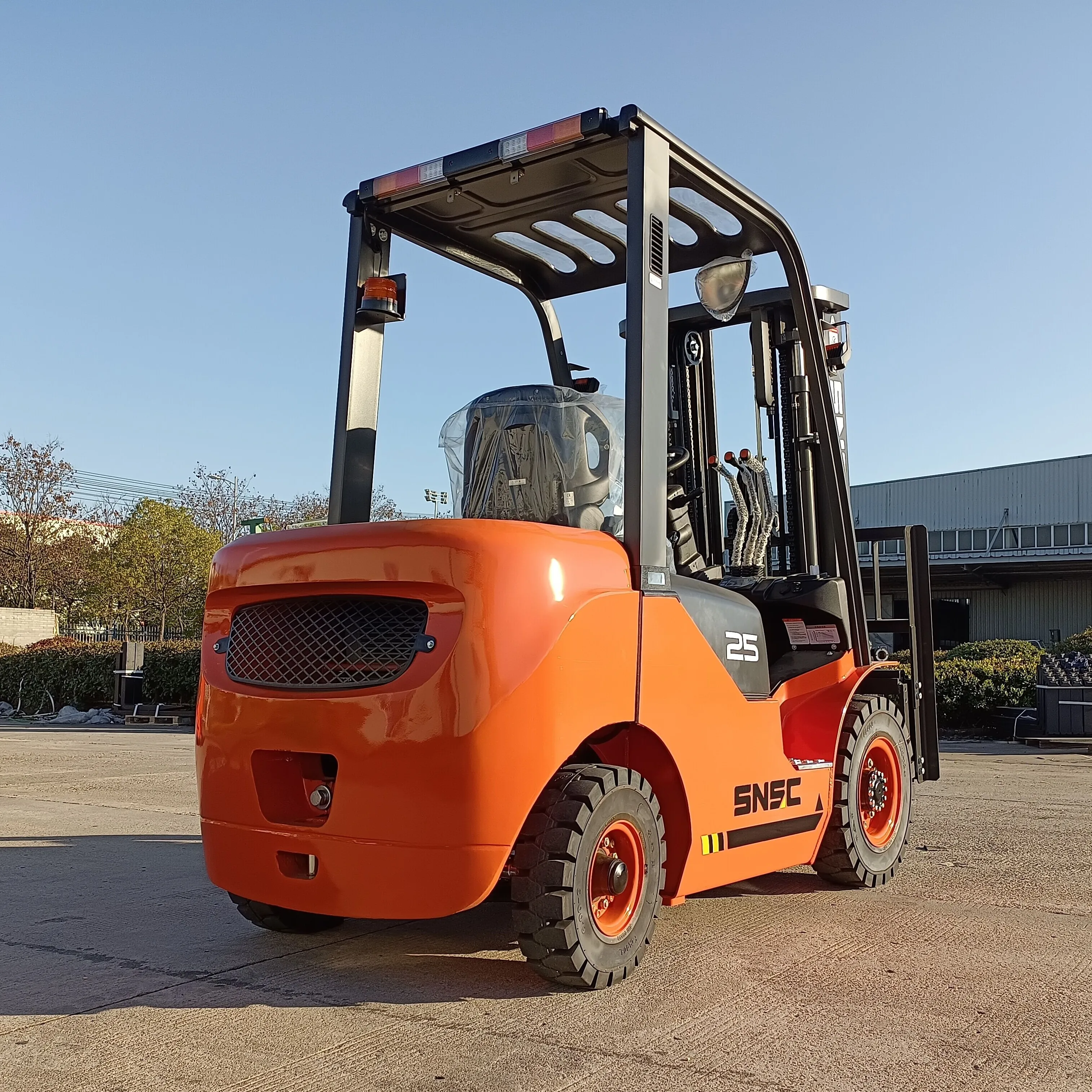 Carretilla elevadora 2 тонны 2,5 тонн дизельный вилочный погрузчик с контейнерной мачтой