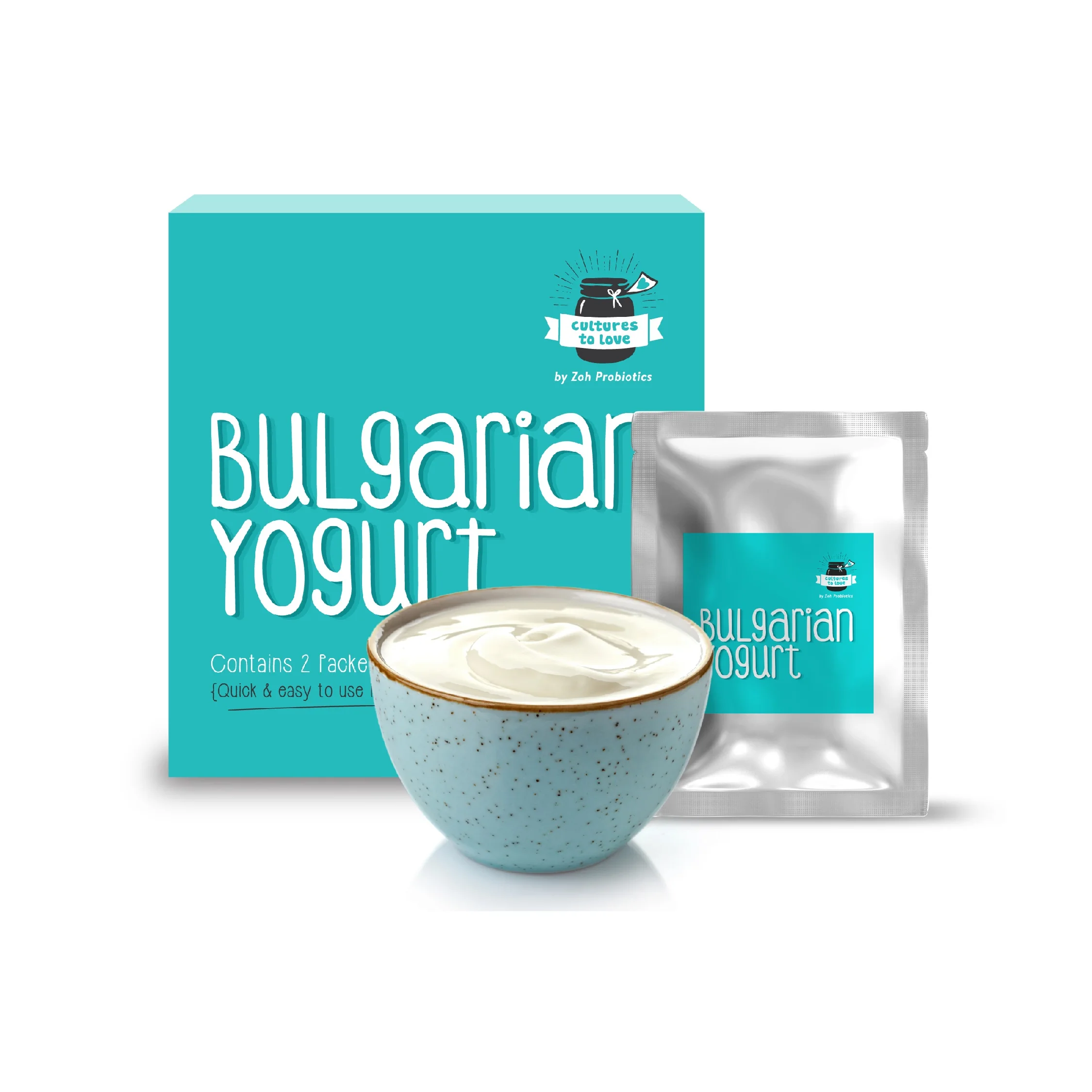 High On Demand Starter Culture Bulgarian Yogurt Powder for Better Health & Fitness Available Bulk Export from India