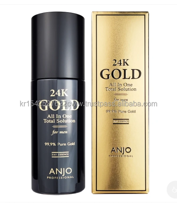 KOREAN COSMETIC Anjo 24k Gold All in One Total Solution for Men nourishes tired skin during outside activities tones up the skin