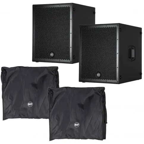 Great budget deal Newly 4 set RCF SUB 8004-AS 18 inch Professional Subwoofer + 4x RCF HDL10A Active Line Array for sale