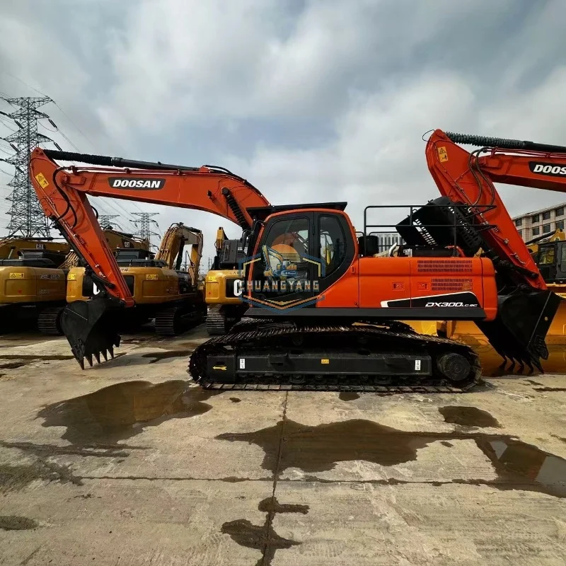 Оригинальная Высококачественная подержанная техника Korea doosan DX300 DH300 гидравлический экскаватор-гусеничный экскаватор 30 тонн б/у