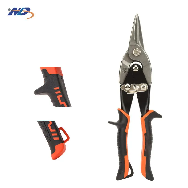 Aviation Snips Left and Right Head Multi-Hand Cutting Tool CRV Tin Cutting Shears OEM Customizable