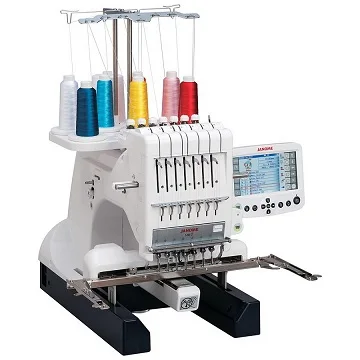 Affirm Janome MB-7 MB7 7 Needle Embroidery Machine Plus Deluxe Bonus Kit Discount With International Warranty
