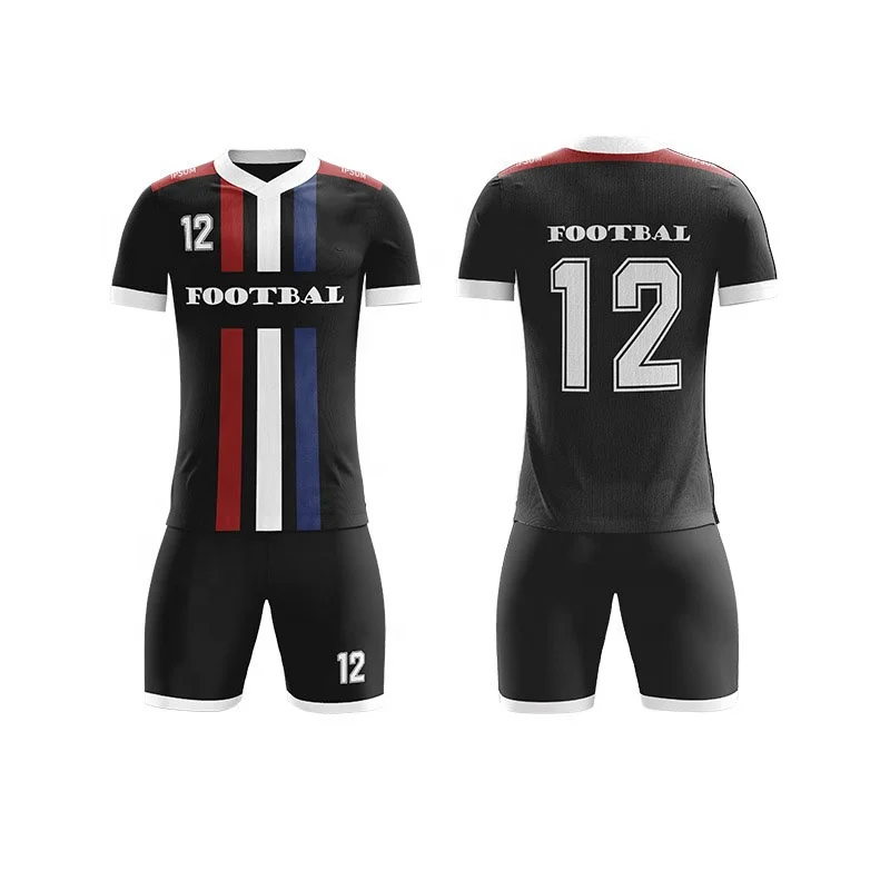 Wholesale High Quality 100% Polyester Unique Style Sports Soccer Uniform New Custom Made For Men SU-0122