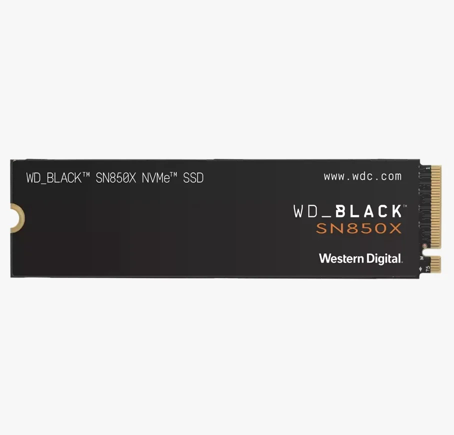 Western Digital WD SN850X NVMe SSD 1TB 2TB 4TB high-performance  NVMeTM storage with PCIe Gen4