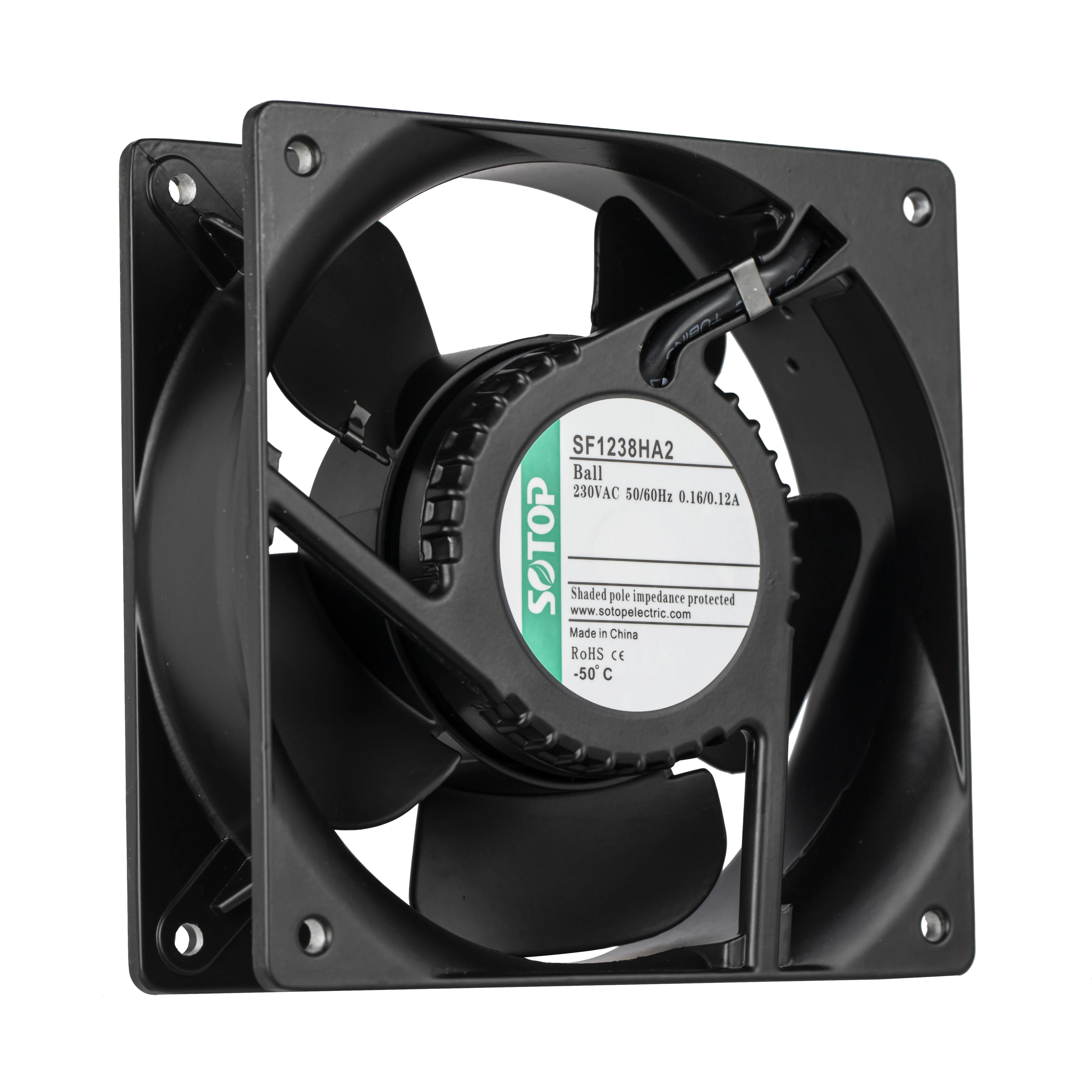 120x120x38 SOTOP FAN 4 inch Cooling 220 115 v SPINDEL Axial ventilation fan