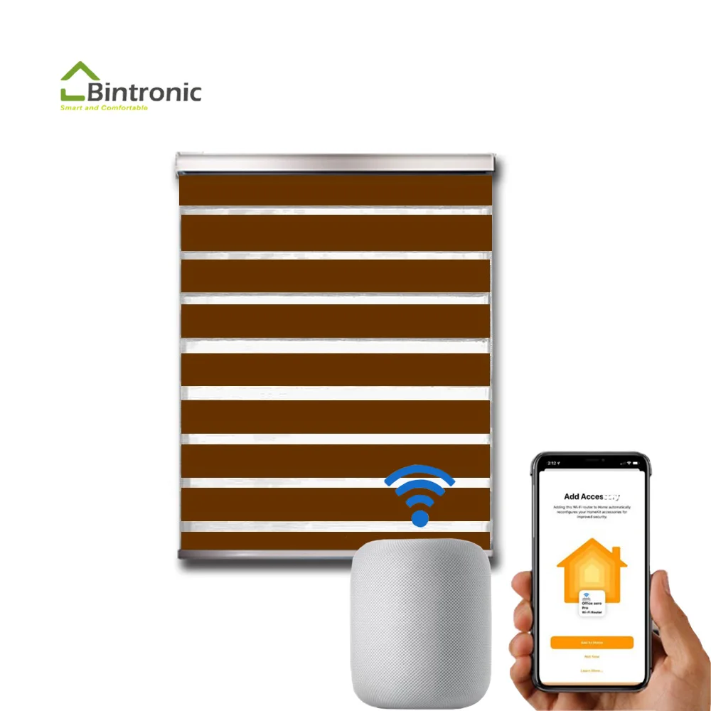 Taiwan remote smart curtain electric motor blinds for school window