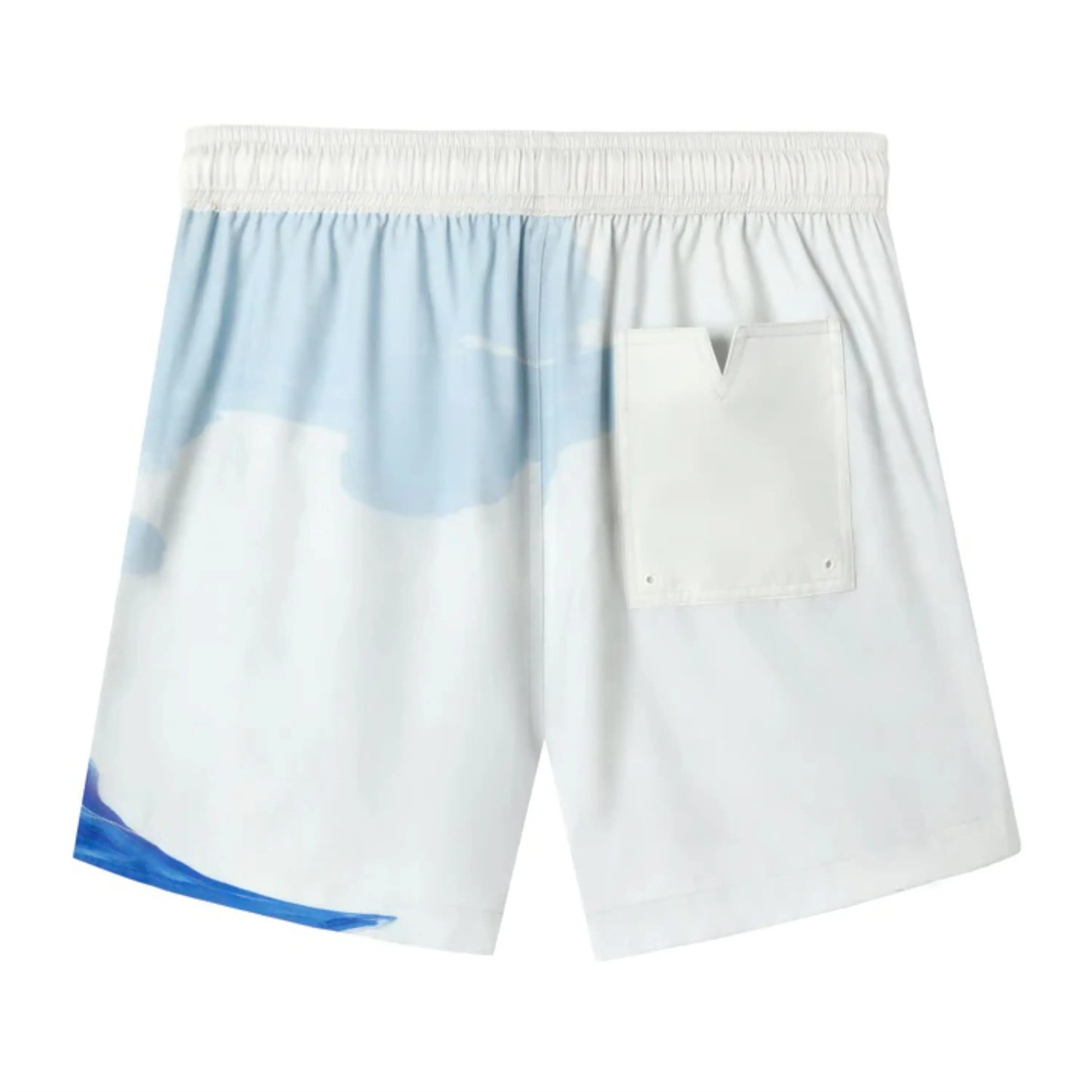 Fishing Lines X Hotel Magique Swim Trunks Featuring Quick Dry Recycled Material Elastic Netting and Concealed Zippered Pocket