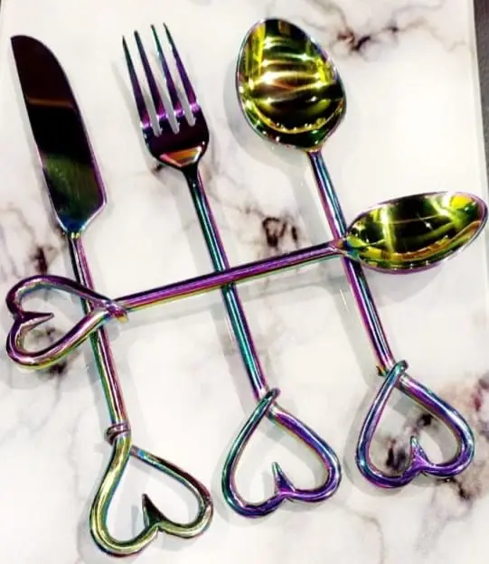 High Quality Modern Stainless Steel Cutlery Portability Steel Flatware Set Restaurant at Low Price for Parties and Home