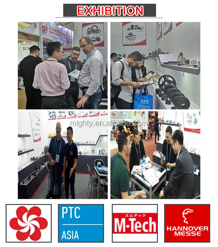 exhibition - our customer are satisfied with our products in power transmission parts