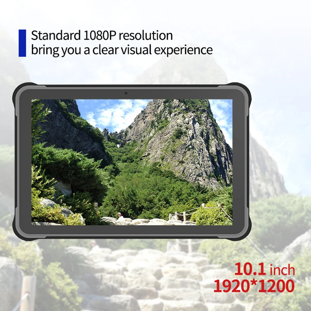 10.1inch Rugged Tablet PC 8GB 512SSD Optional Win dows 10 All in One Computer Touch Panel PC Industrial Intel