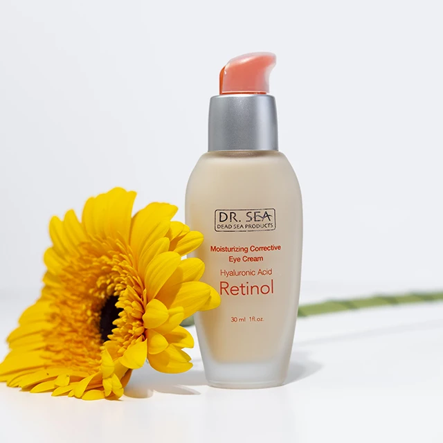 Dr.Sea Cosmetics Daily Moisturizing Corrective Eye Cream OEM Facial Serum with Retinol Hyaluronic Acid Aging Skin Private Label