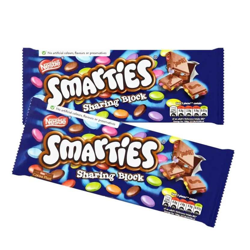 Hot Sale Real Quality Quality Nestle Smarties Milk Chocolate Sweets Wholesale Price Supplier