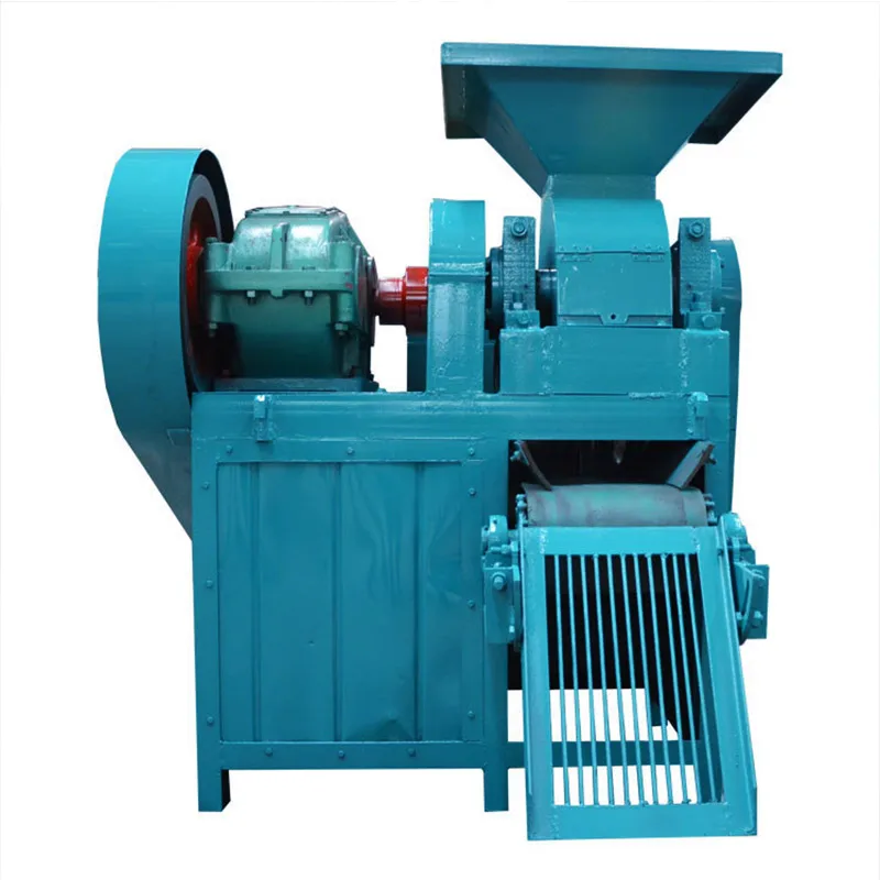 wood piston press charcoal briquette making machine for india
