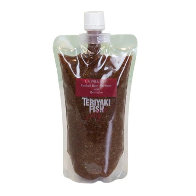 Japanese Cooked Baby Sardines Mentaiko Sauce Seasoning Seafood