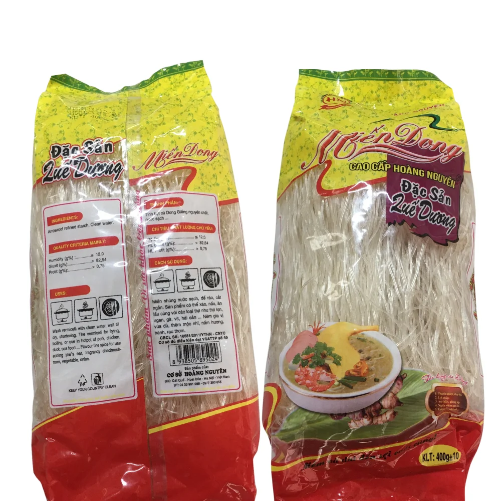 Que Duong Vermicelli In Bulk Traditional 12 Months Food OCOP Bag Vietnam Origin Manufacturer Vietnamese Starch Verrmicelli