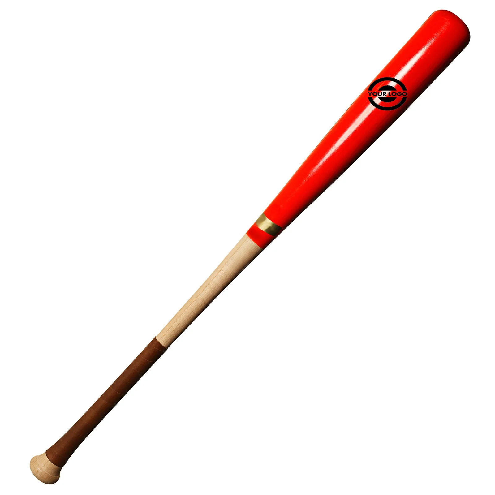 Wholesale Price Manufacture Painted Ash and Maple Compound Wood Baseball Bat Customization Indoor Games Softball Bat