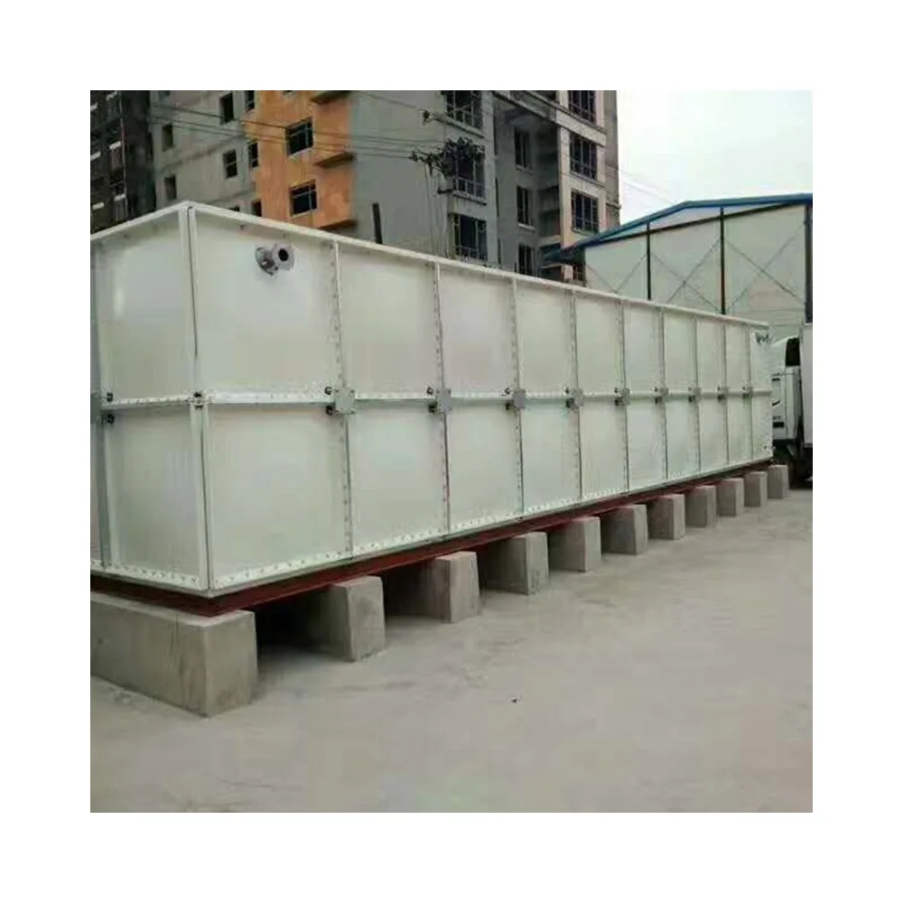 Mauritius Africa for Drinking Portable Water Storage FRP SMC GRP Modular Sectional Panel Water Storage Tank