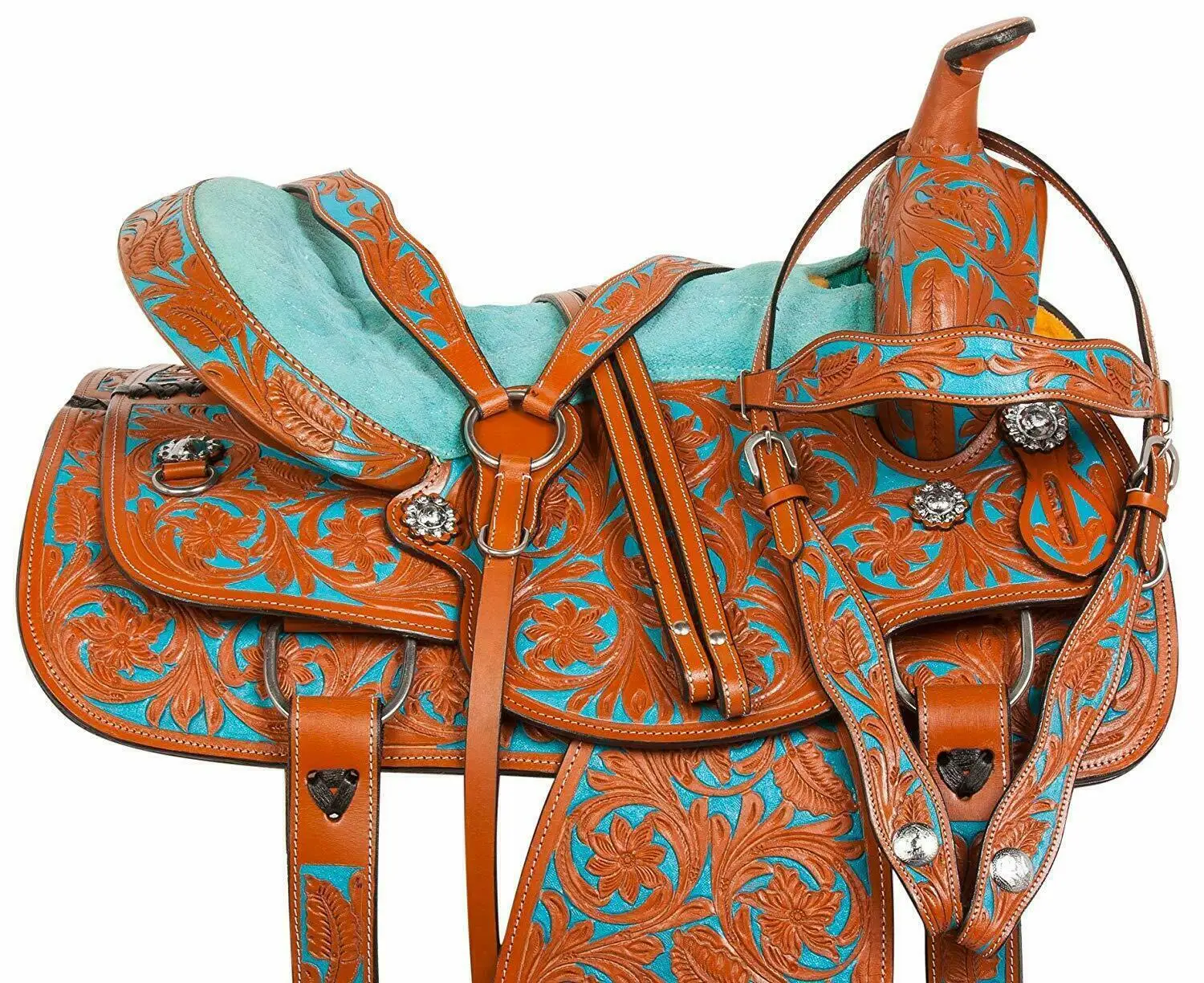 Лидер продаж оборудование для лошадей кожа Западное седло ручная резьба конные изделия на заказ по привлекательной цене