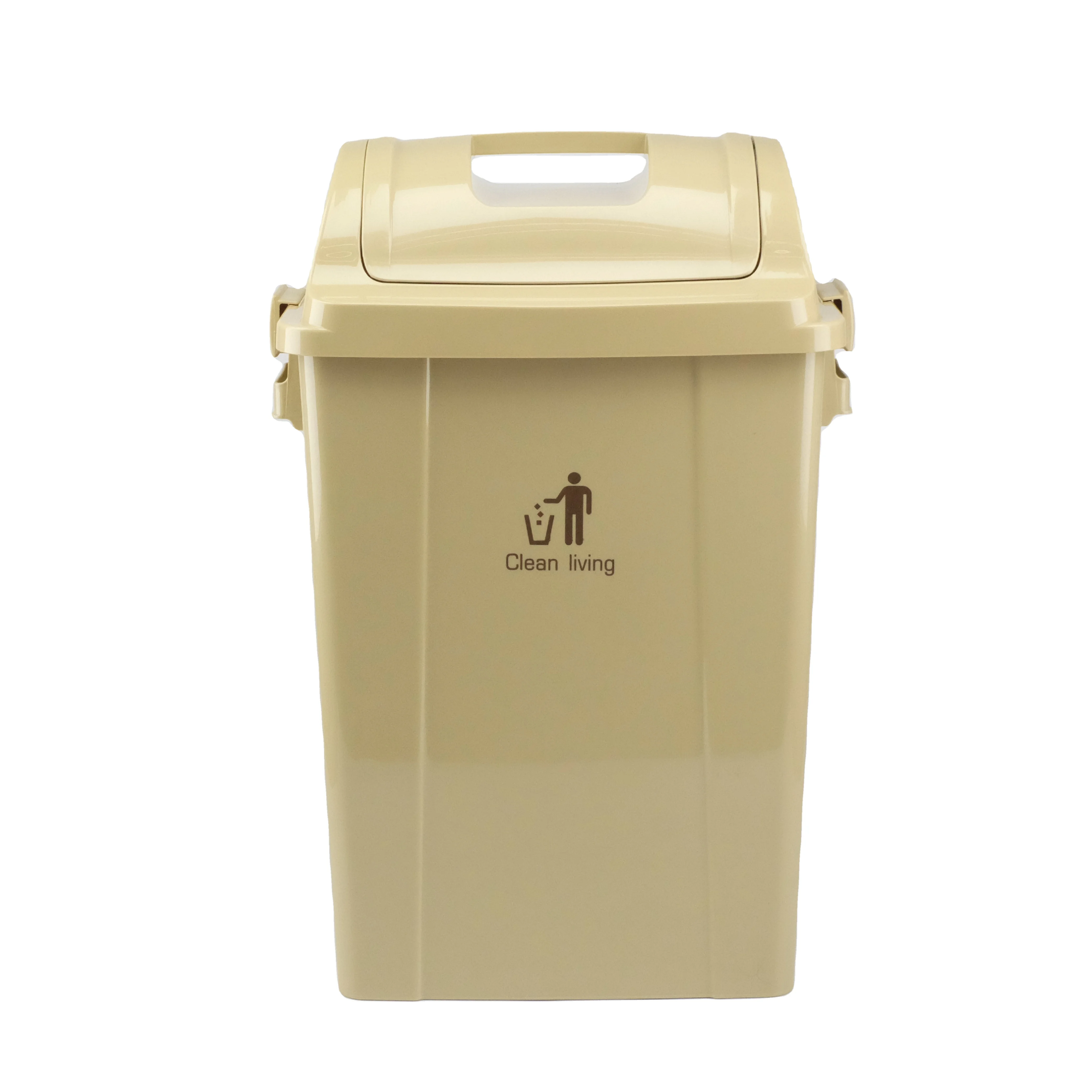 Dust bin plastic dustbin waste bin swing top plastic kitchen dust bin Thailand manufacturer exporter high quality products