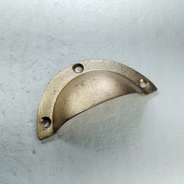 ANTIQUE CAST IRON HALF ROUND CUP CABINET CUP PULLS AND HANDLES AT THE LOWEST PRICE WITH GOOD QUALITY