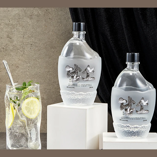 KOREAN TRADITIONAL PREMIUM 100% RICE DISTILLED SPRITIS DAMSO SOJU 375ML