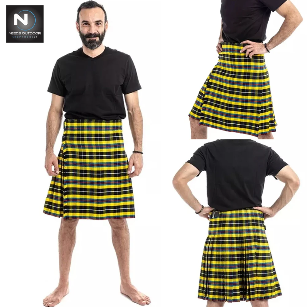 Highland Scottish Traditional Tartan Kit Stylish Men Wear High Quality Tartan Kits By NEEDS OUTDOOR