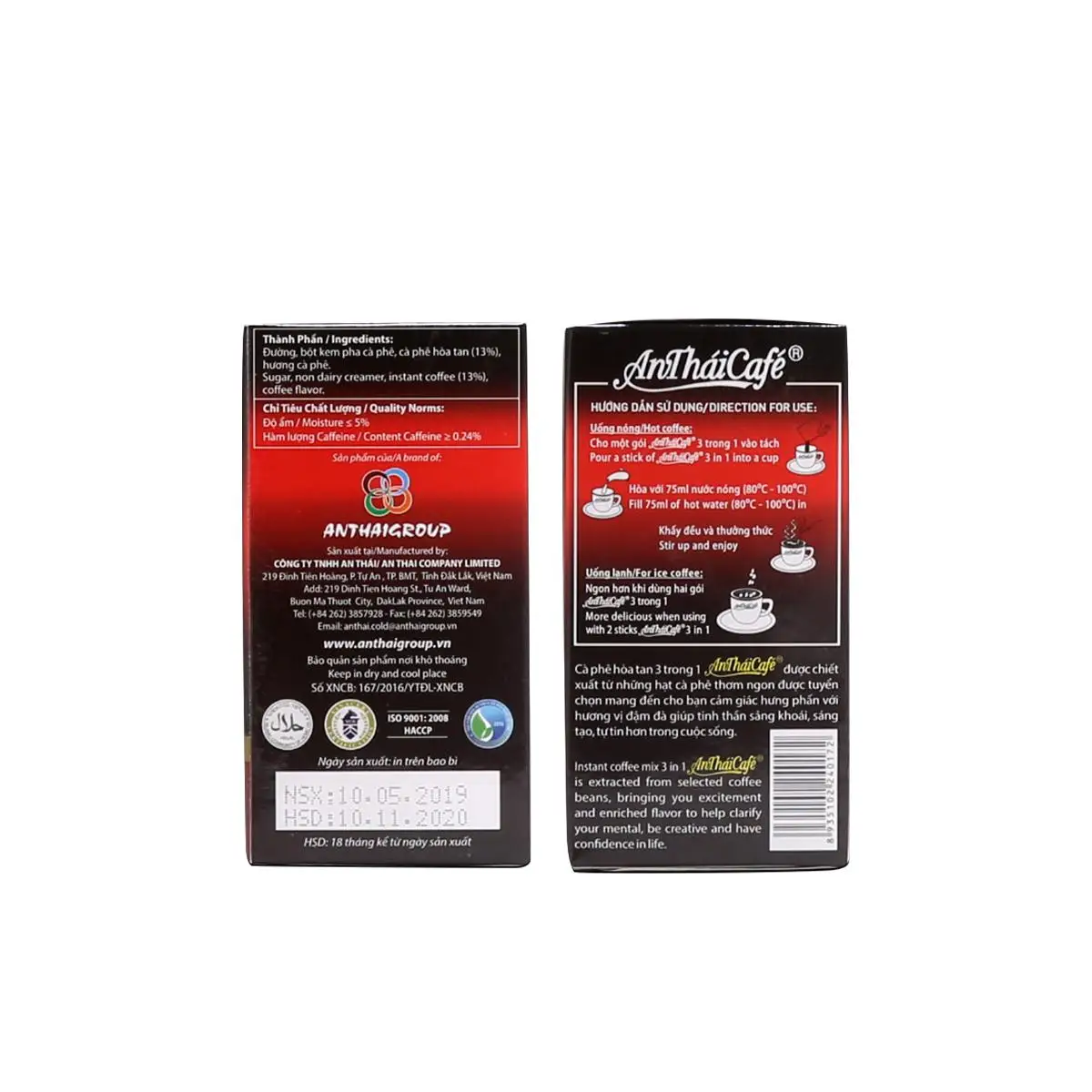 CAFFEINE MIN 0.24% BITTERSWEET TASTE - READY TO DRINK FROM VIET NAM INSTANT COFFEE MIX POWDER 3 IN 1