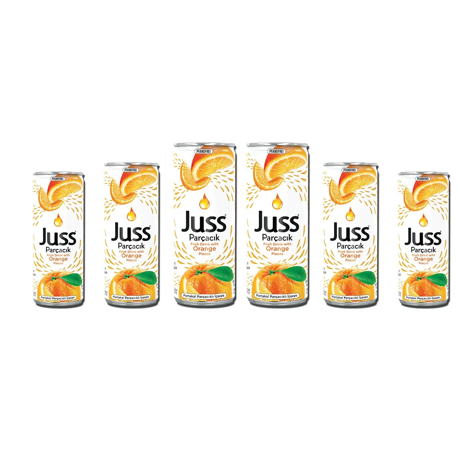 JUSS Juss Fruit Nectar Orange (Can) 330 ml