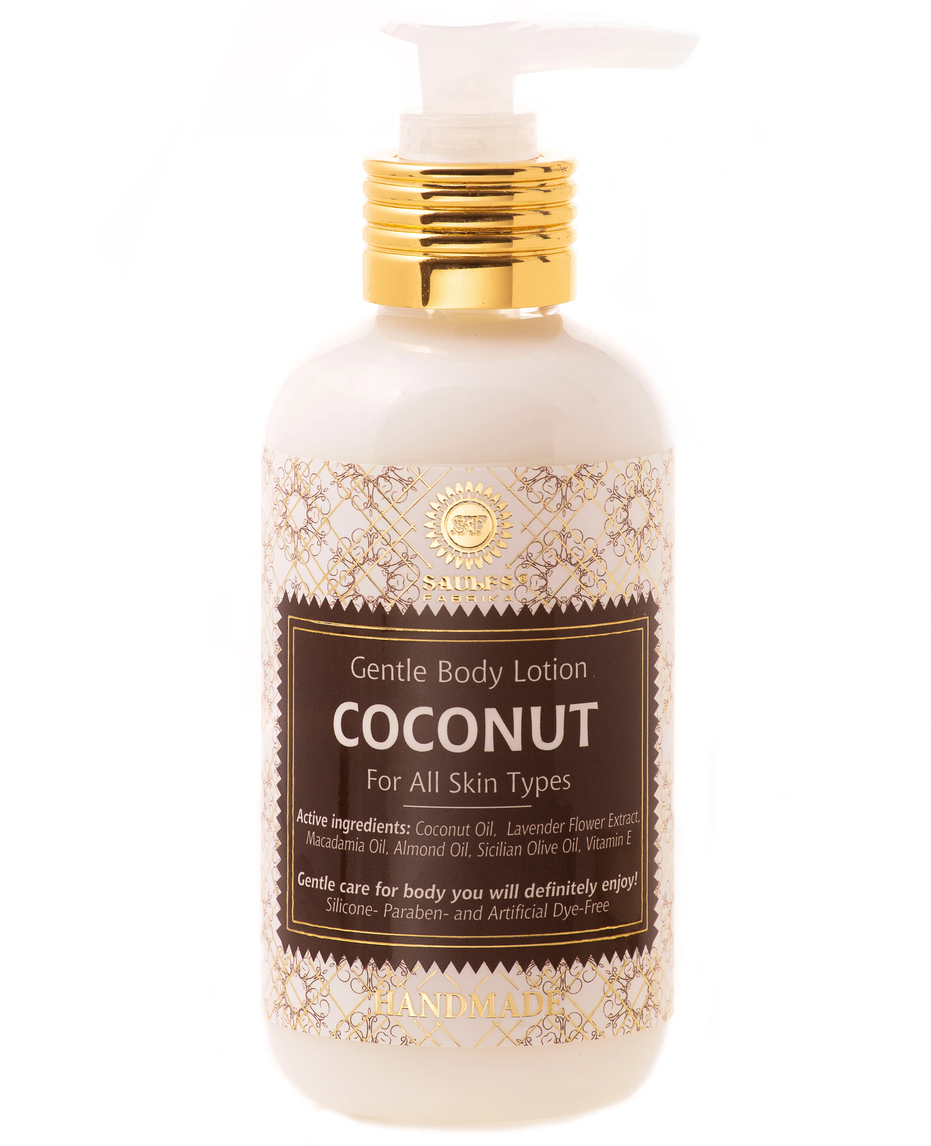 Direct from Factory Organic Sweet Fragrance Coconut  Body Lotion with Almond Oil Macadamia Oil and Vitamin E