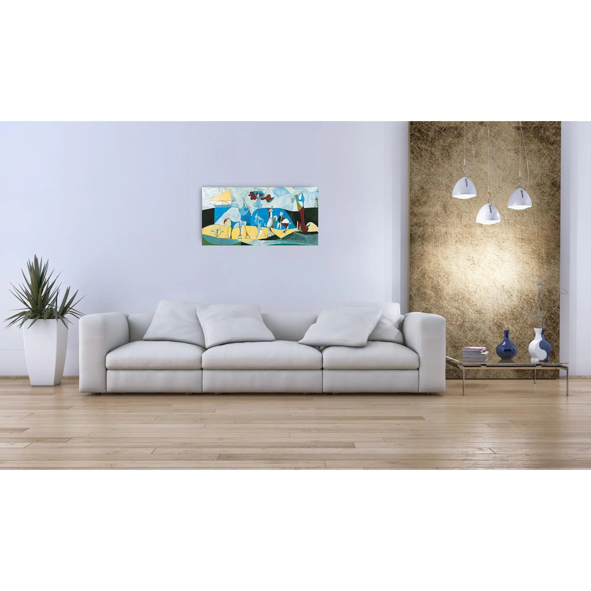 Modern Art Picasso Pablo decorative panel, ready to hang.