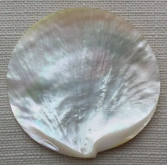 Yellowlip Mother of Pearl Shell Caviar Dish Pickle Plate and Spoon Dinner Set With Best Quality From India