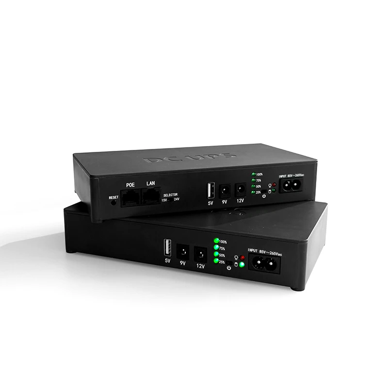 HKIVI mini dc ups 20000 мАч 12 В 9 poe универсальный источник питания для Wi-Fi маршрутизатора и модемов