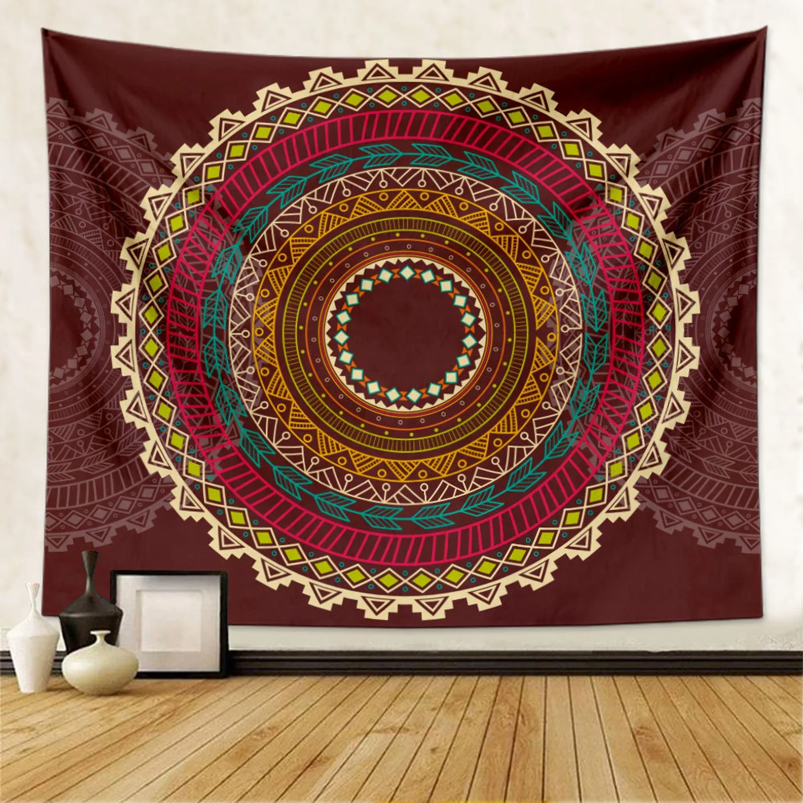 Mandala Tapestry Hippie Wall Tapestry Vintage Medieval Tapestry Wall Hanging For Home Bedroom Decor