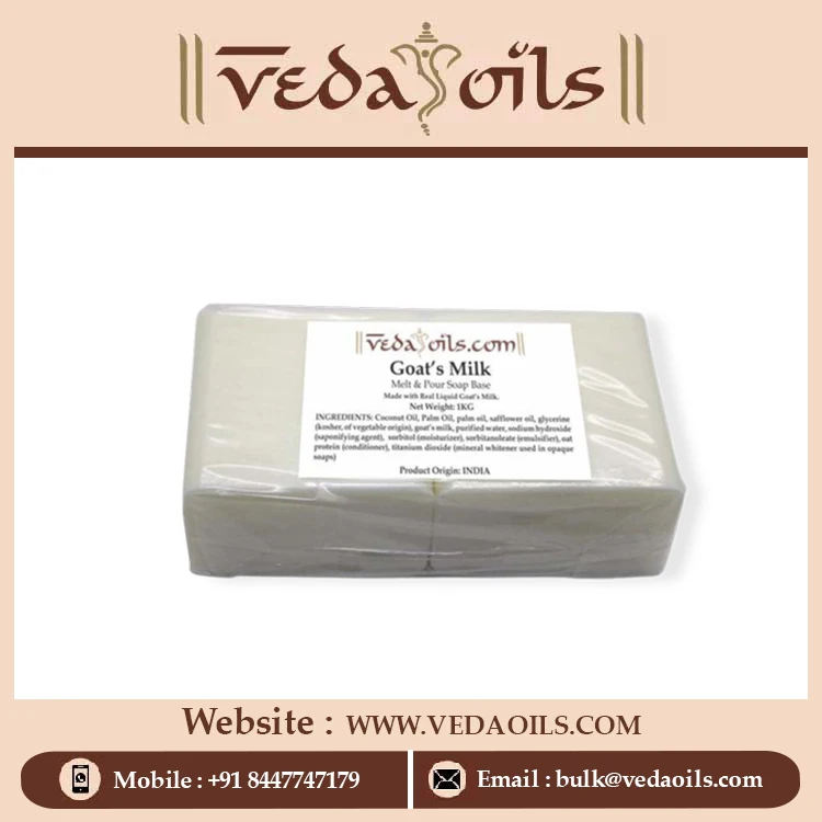 Get Goat Milk Soap Base With Natural Glycerin At Bulk Prices | 100% Pure And Natural Goat Milk Soap Base with Natural Glycerin