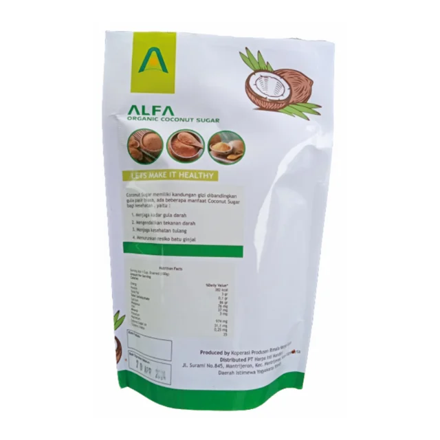 Private Label Organic Coconut Sugar 250gr From Indonesia