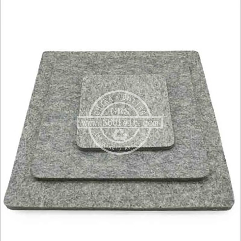 Wholesale Price Laundry Felt wool sewing mat with GRS