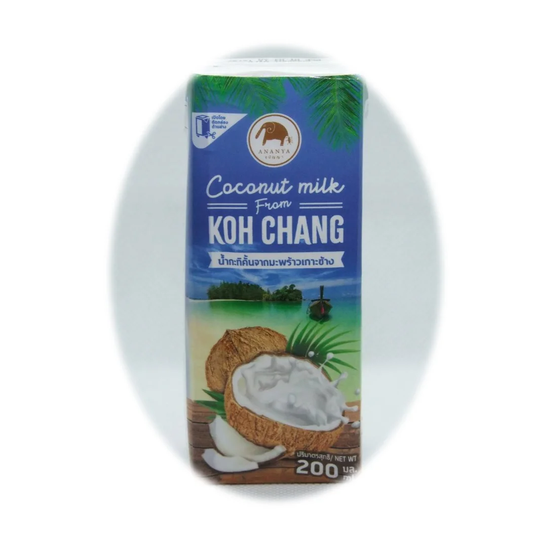 Coconut milk drink  , Coconut milk drink Durian flavor  , Coconut milk juice UHT 200 ml from Thailand