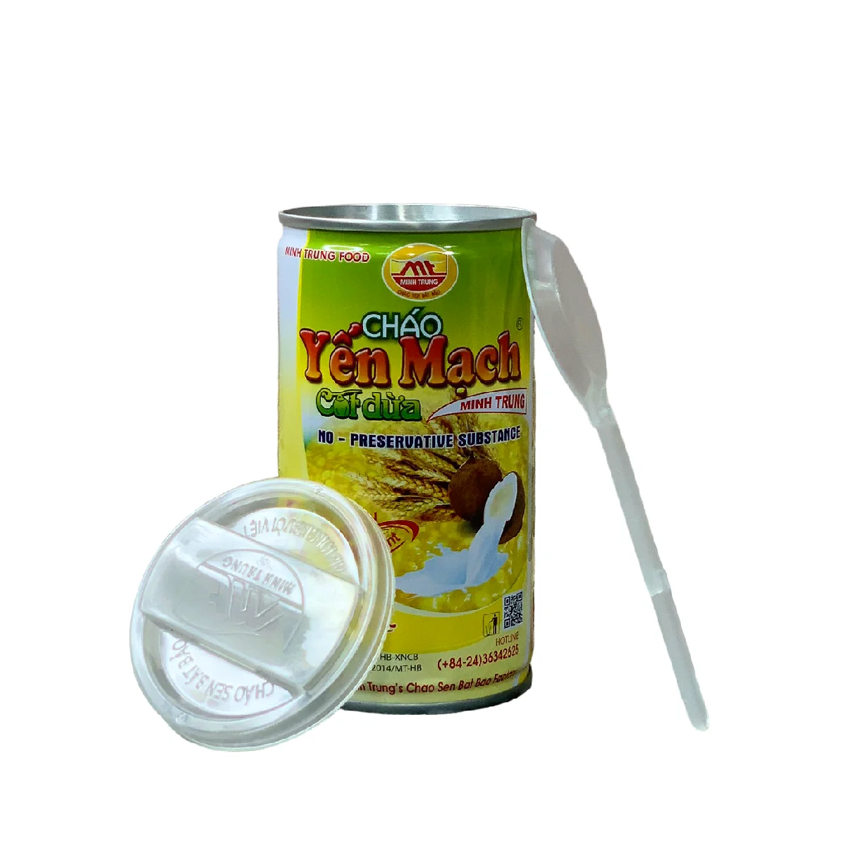 High quality Canned food for immediate use - Oats Grain Instant Porridge with Coconut Milk - Best Price - 365g/can