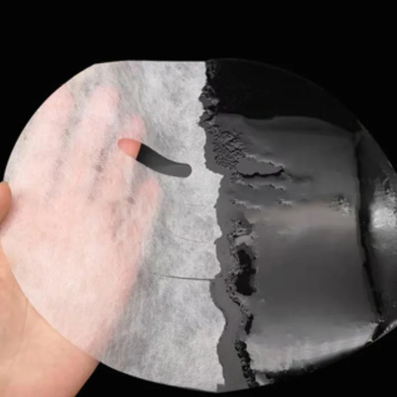 Soluble mask cloth dissolves bone collagen protein mask paper water-soluble bone glue lifting witch when it meets water