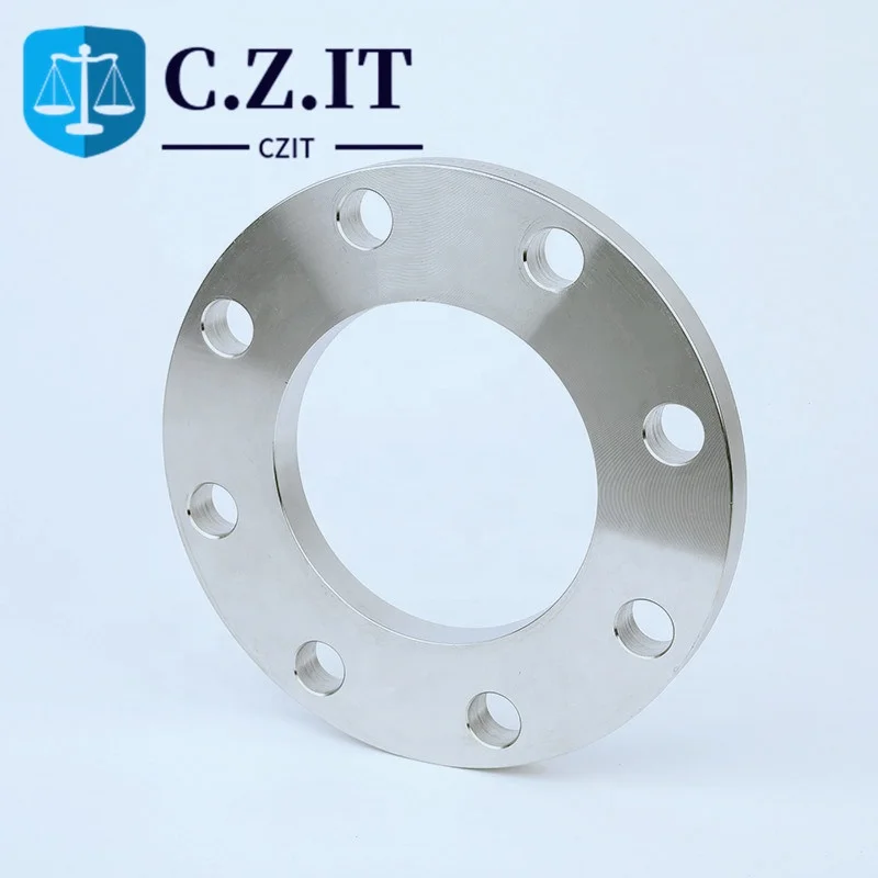 Factory spot large-caliber plate type flat welding pipe and flange welding steel loose flange forging flange plate
