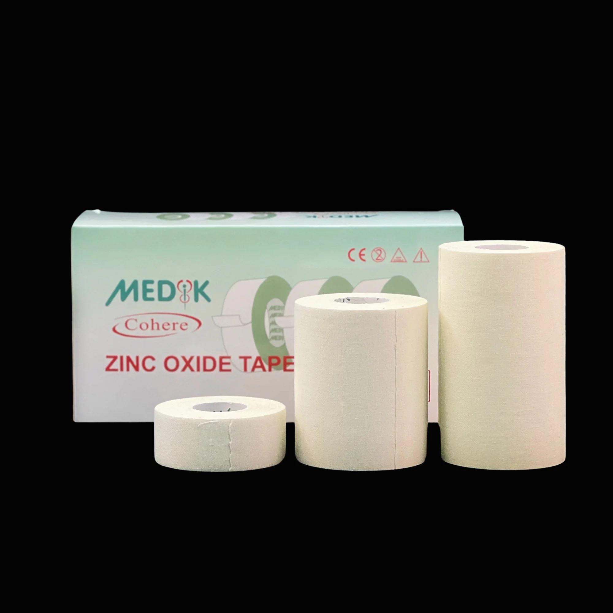 7.5cm Cotton Zinc Oxide Surgical Tape Medical Adhesive Tape for Bandages and Wound Care