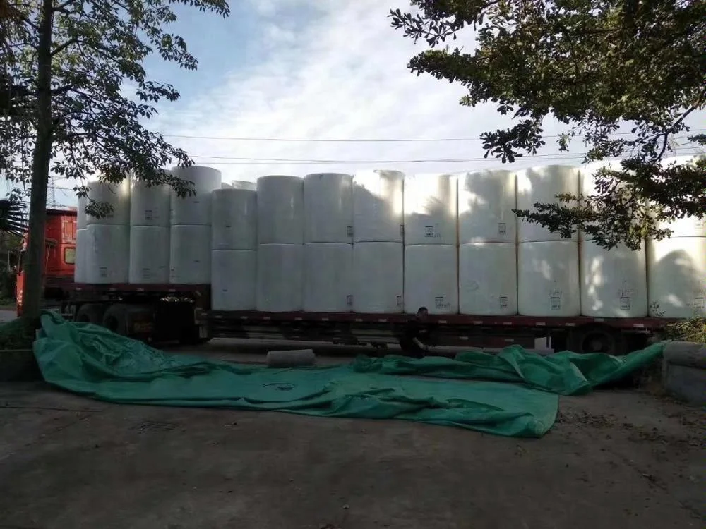 Wholesale Customize width raw material for making  napkin tissue paper jumbo mother parent roll