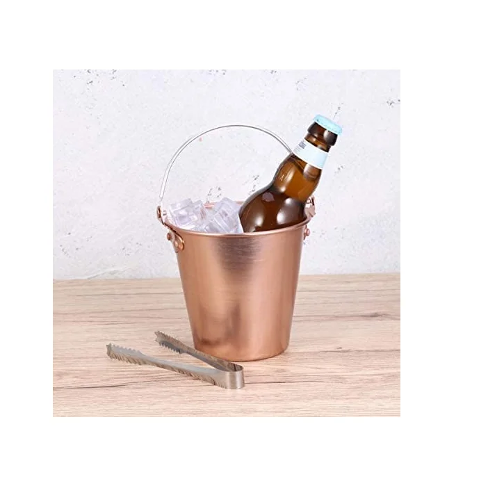 Metal Wine Chillers Custom Logo Available Champagne Ice Bucket Wine Bottle Holder Multiple Champagne Coolers & Wine Chillers