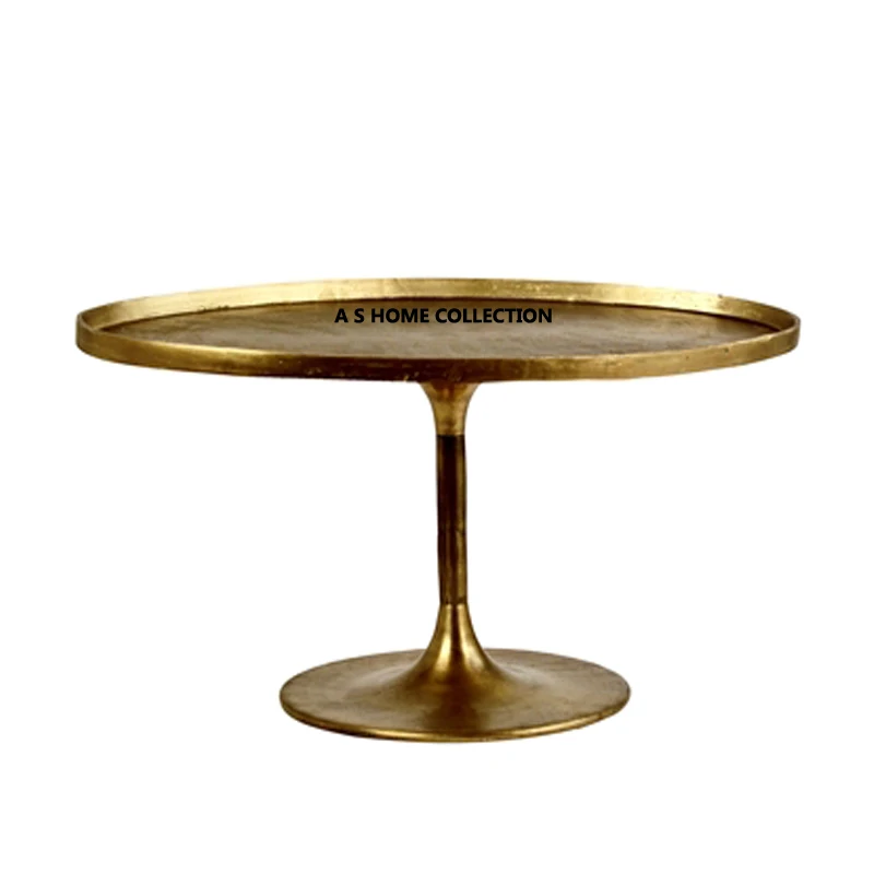 living room furniture best selling product antique designs metal round wholesale price decorative coffee table