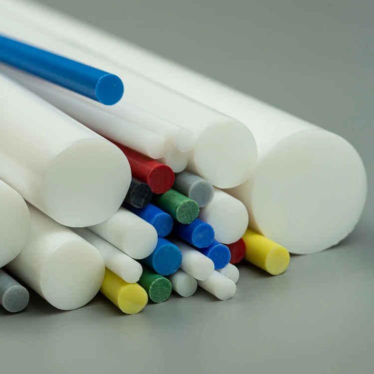 Heat Resistance Extrusion Ptfe Rod Factory Directly Supply