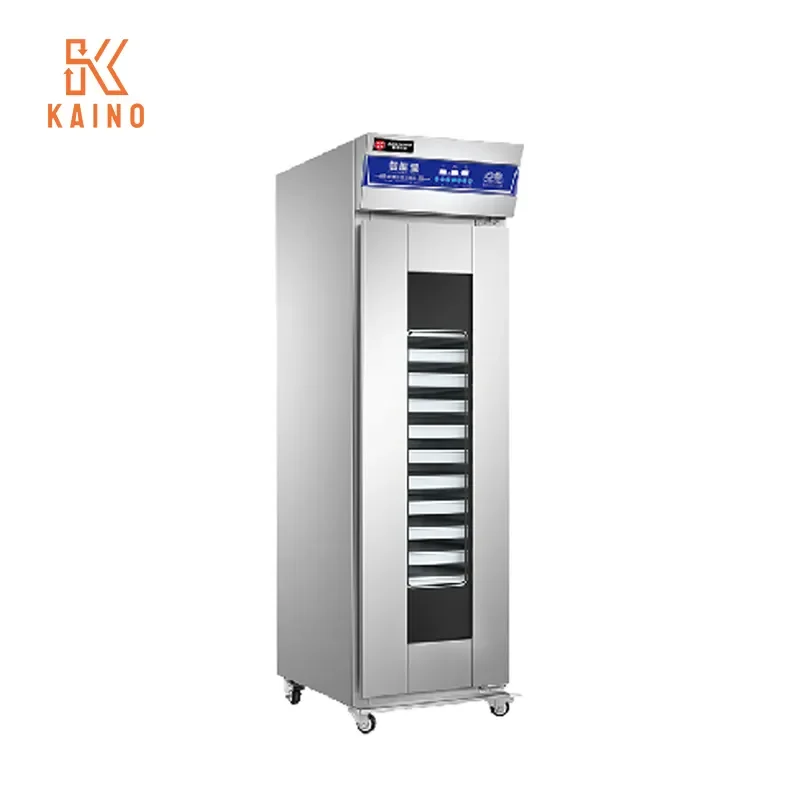 Large Capacity 16-Tray Dough Proofer Bread dough proofer with Digital Temperature and Humidity Control for Bread Fermentation