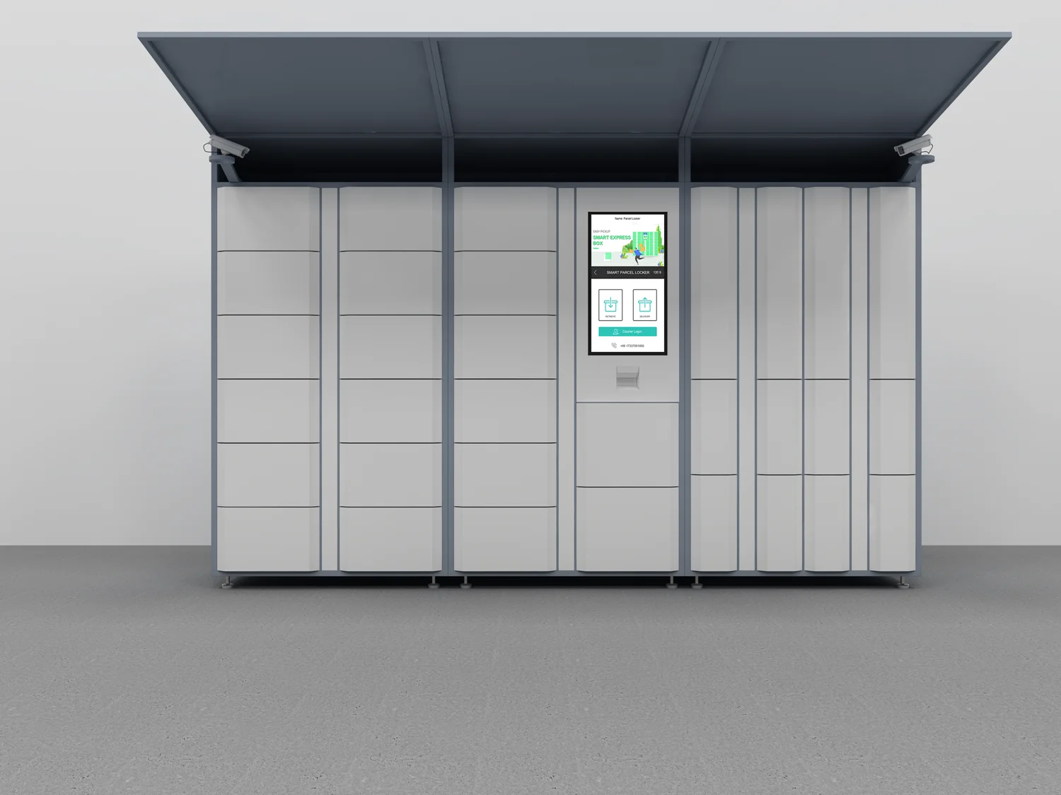 Logistics Software Support Smart Parcel Lockers for Express Company